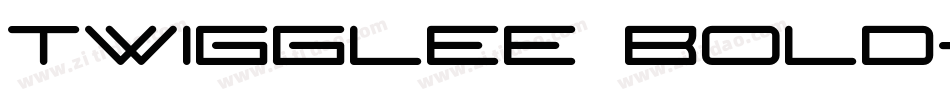 Twigglee Bold字体转换
